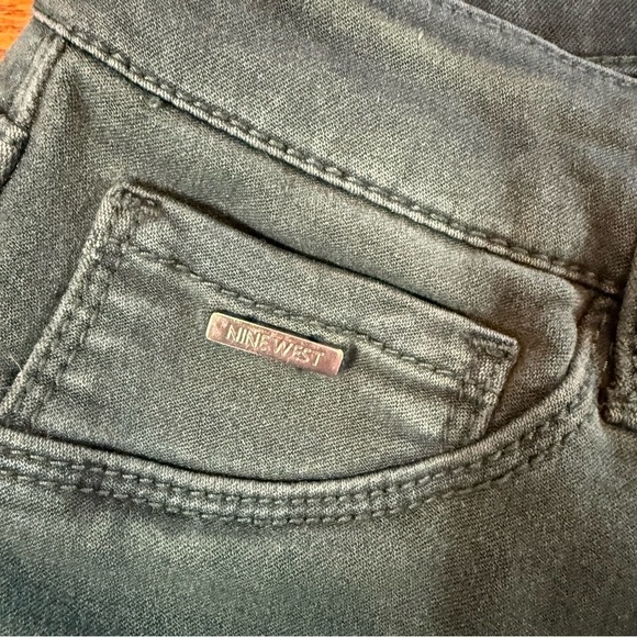 Nine West size 6 Green Skinny Jeggings Jessica style - Picture 6 of 10